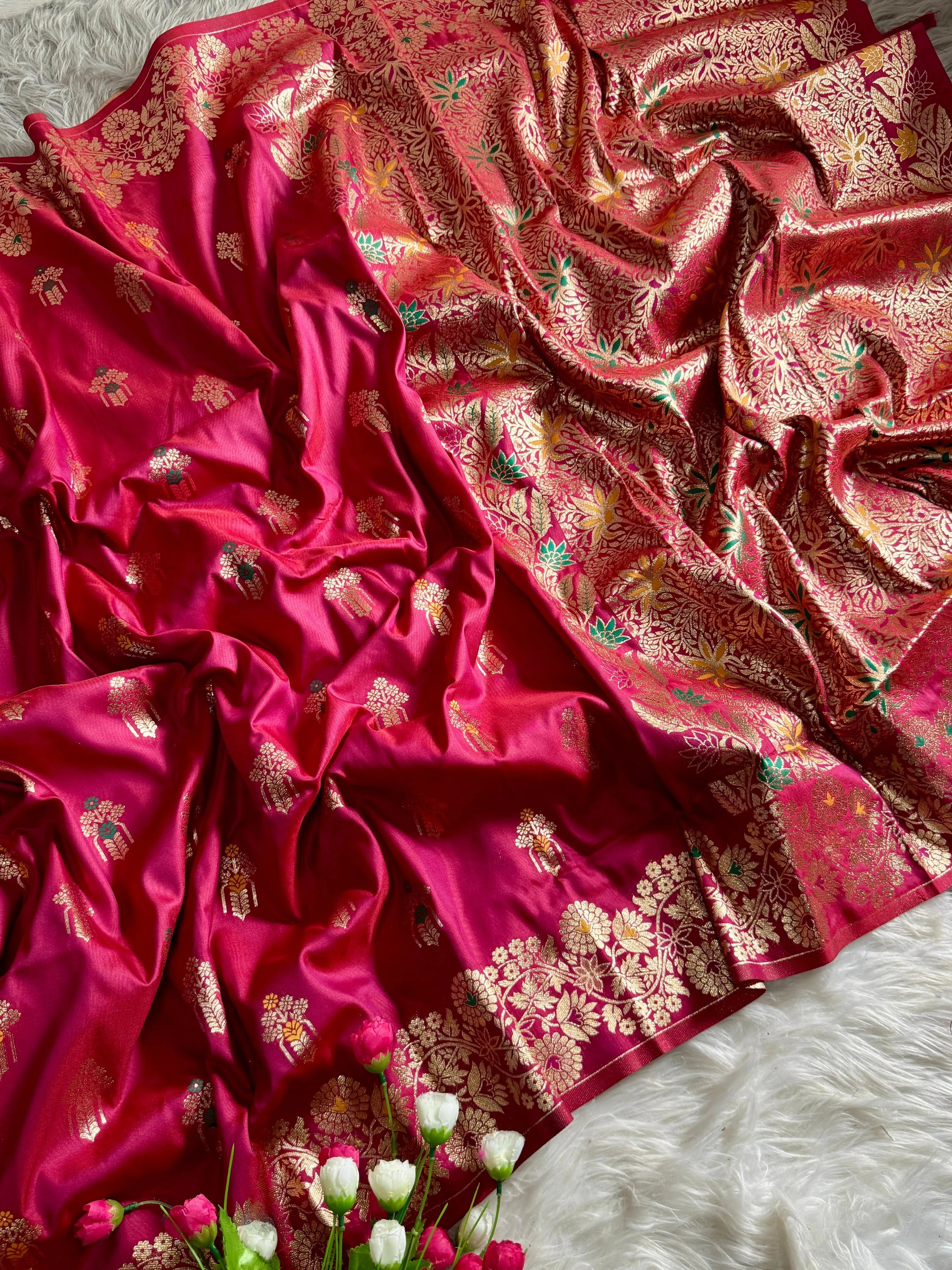 Banarasi Katan Silk Saree