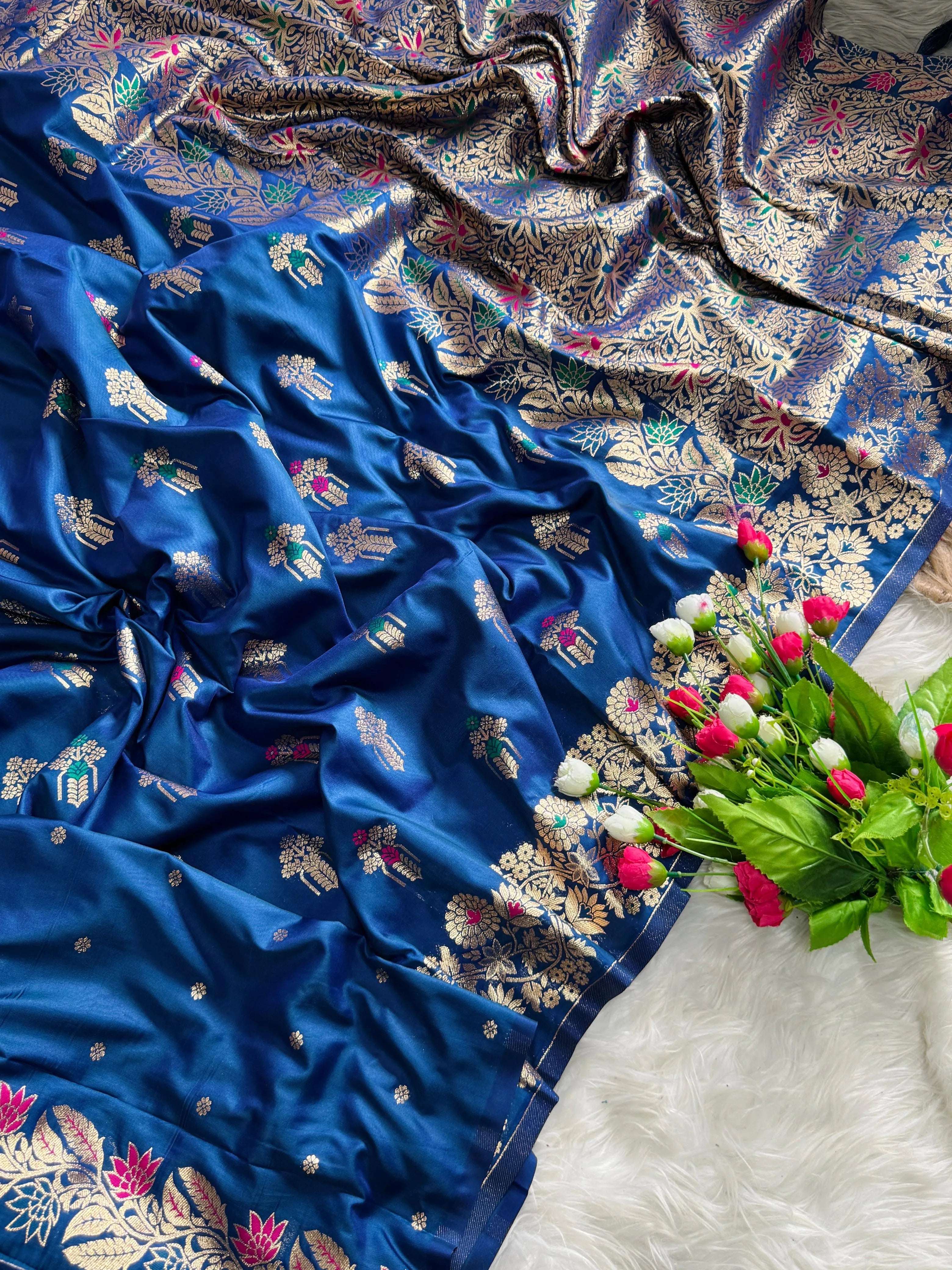 Banarasi Katan Silk Saree