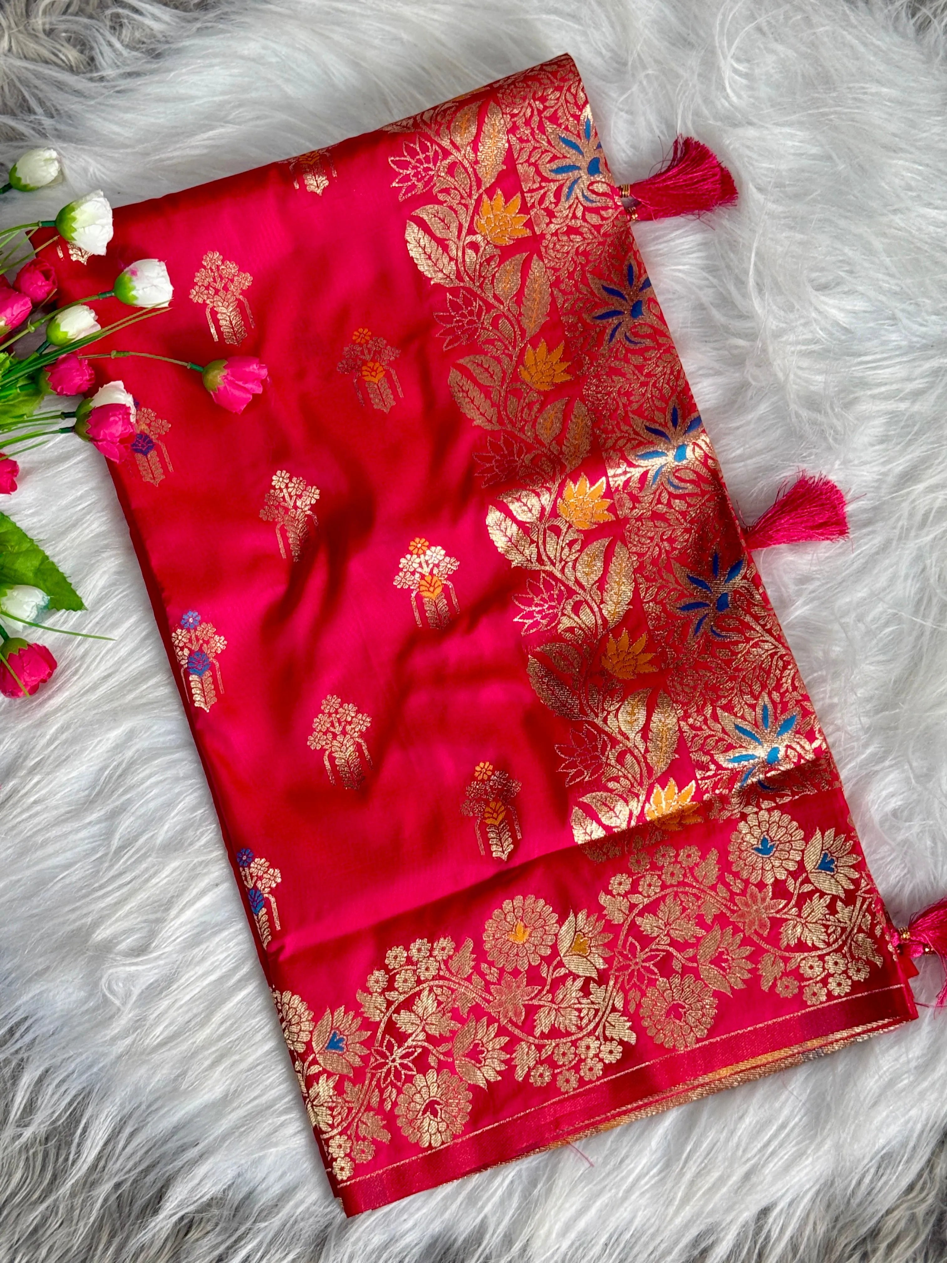Banarasi Katan Silk Saree