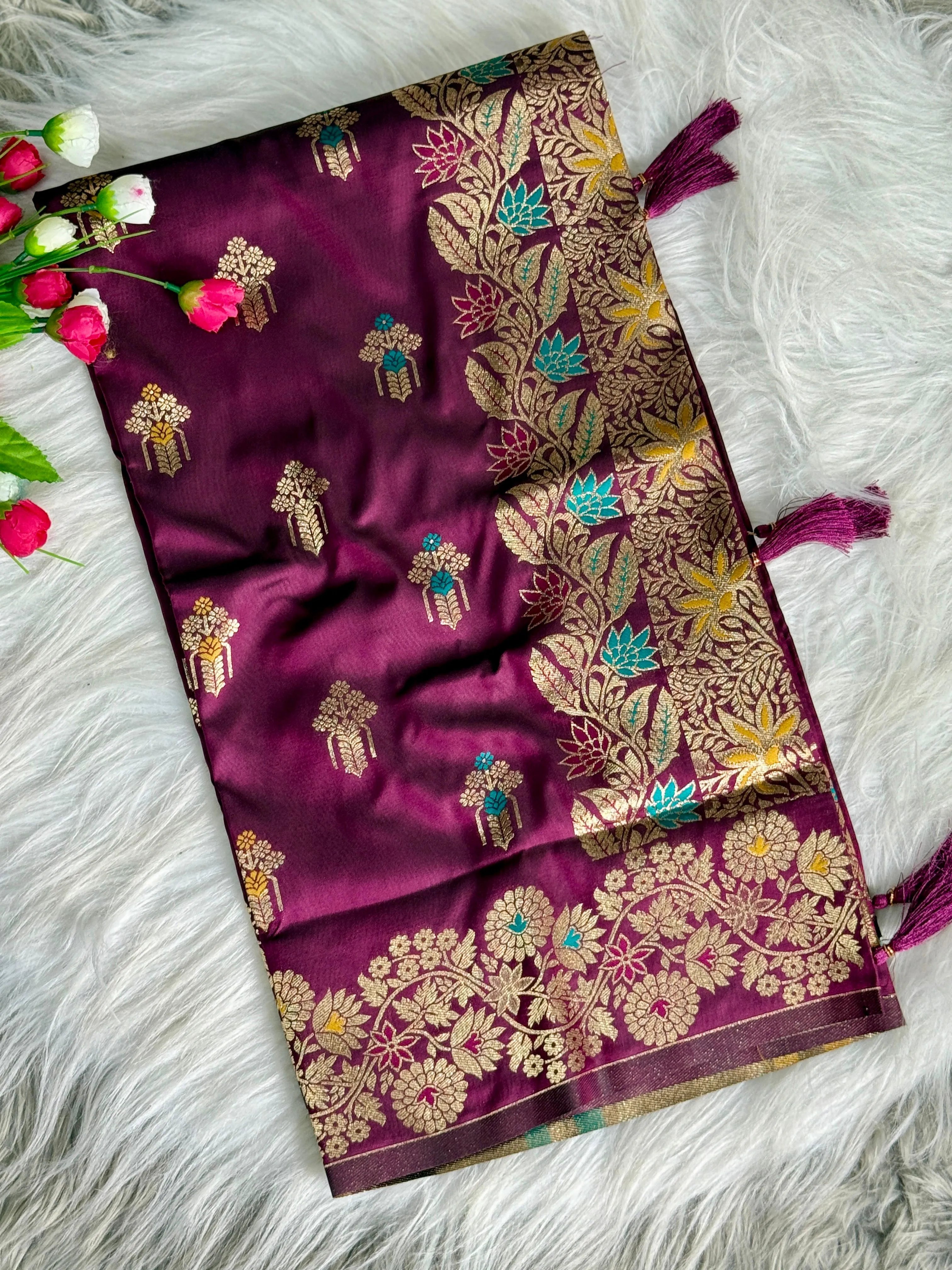 Banarasi Katan Silk Saree