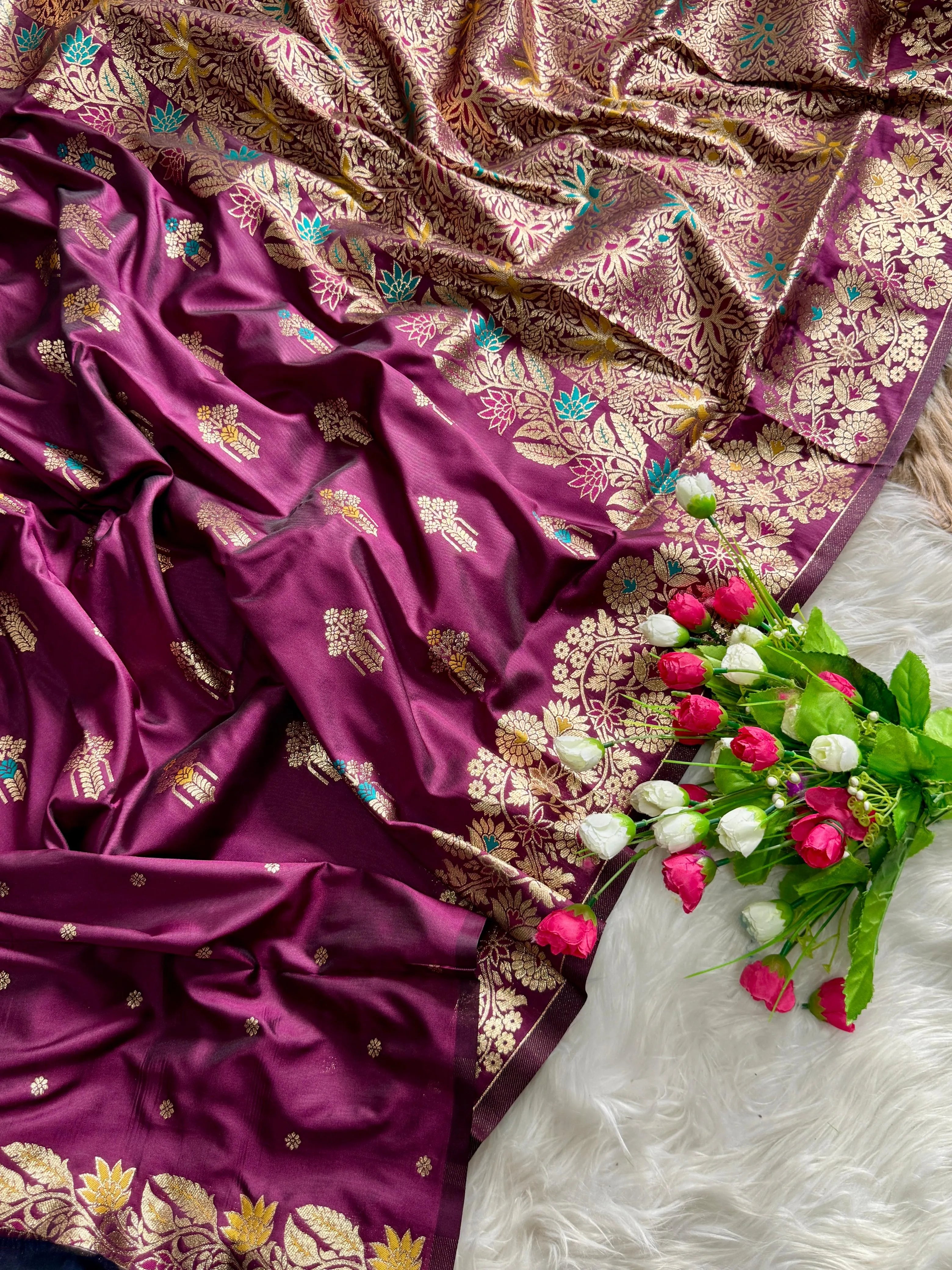 Banarasi Katan Silk Saree