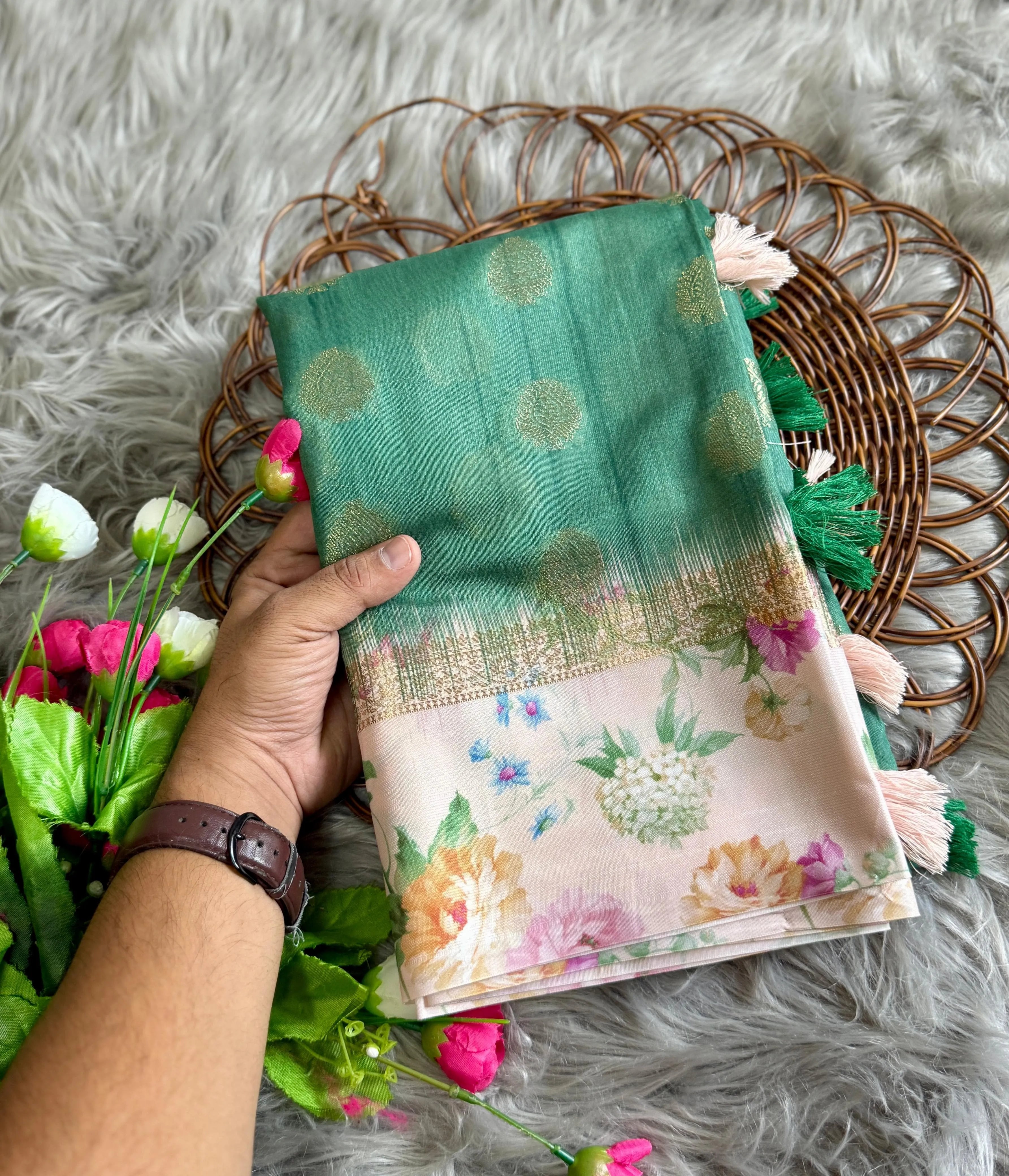 Banarasi Handloom Katan Silk Soft Saree
