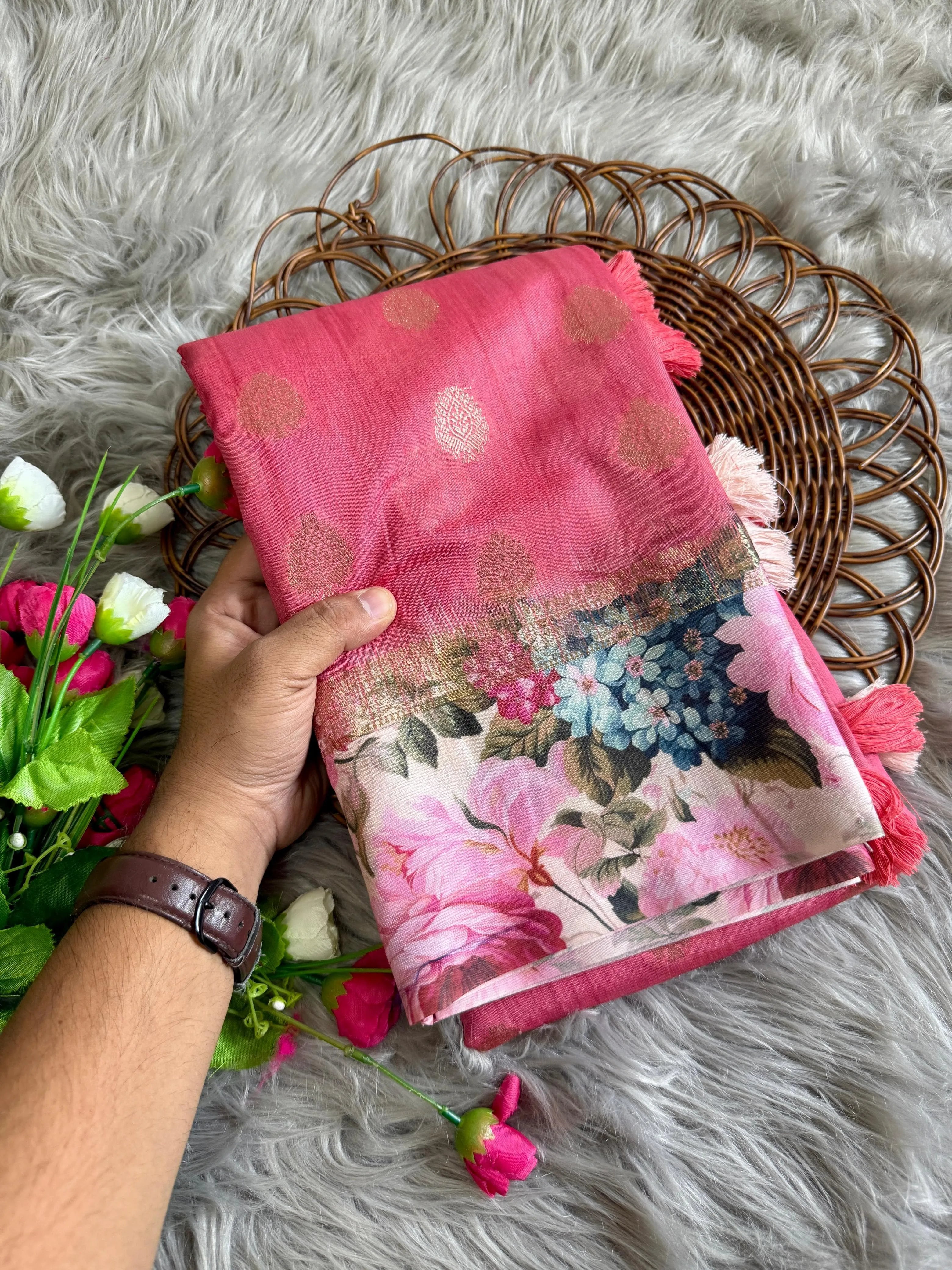 Banarasi Handloom Katan Silk Soft Saree