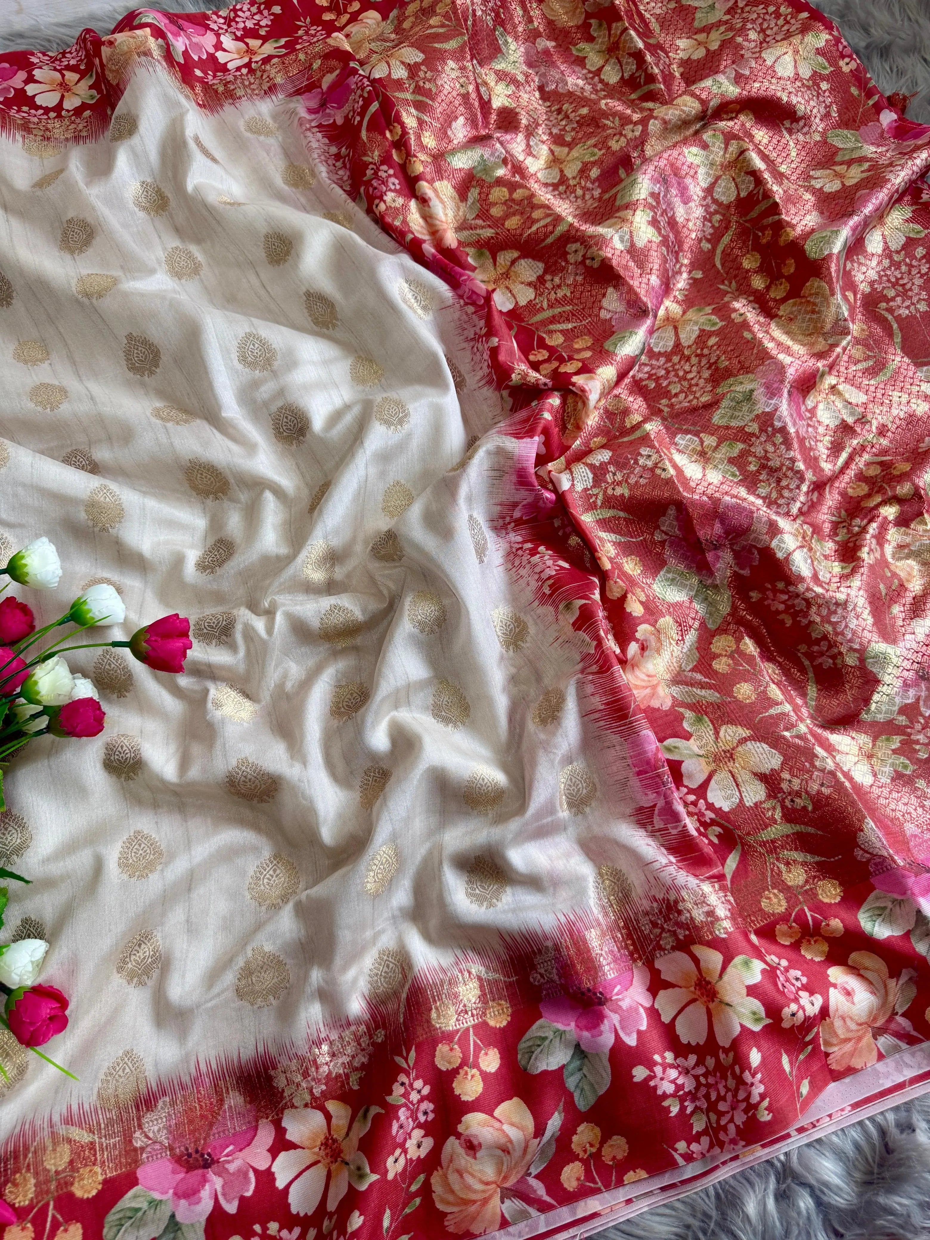 Banarasi Handloom Katan Silk Soft Saree