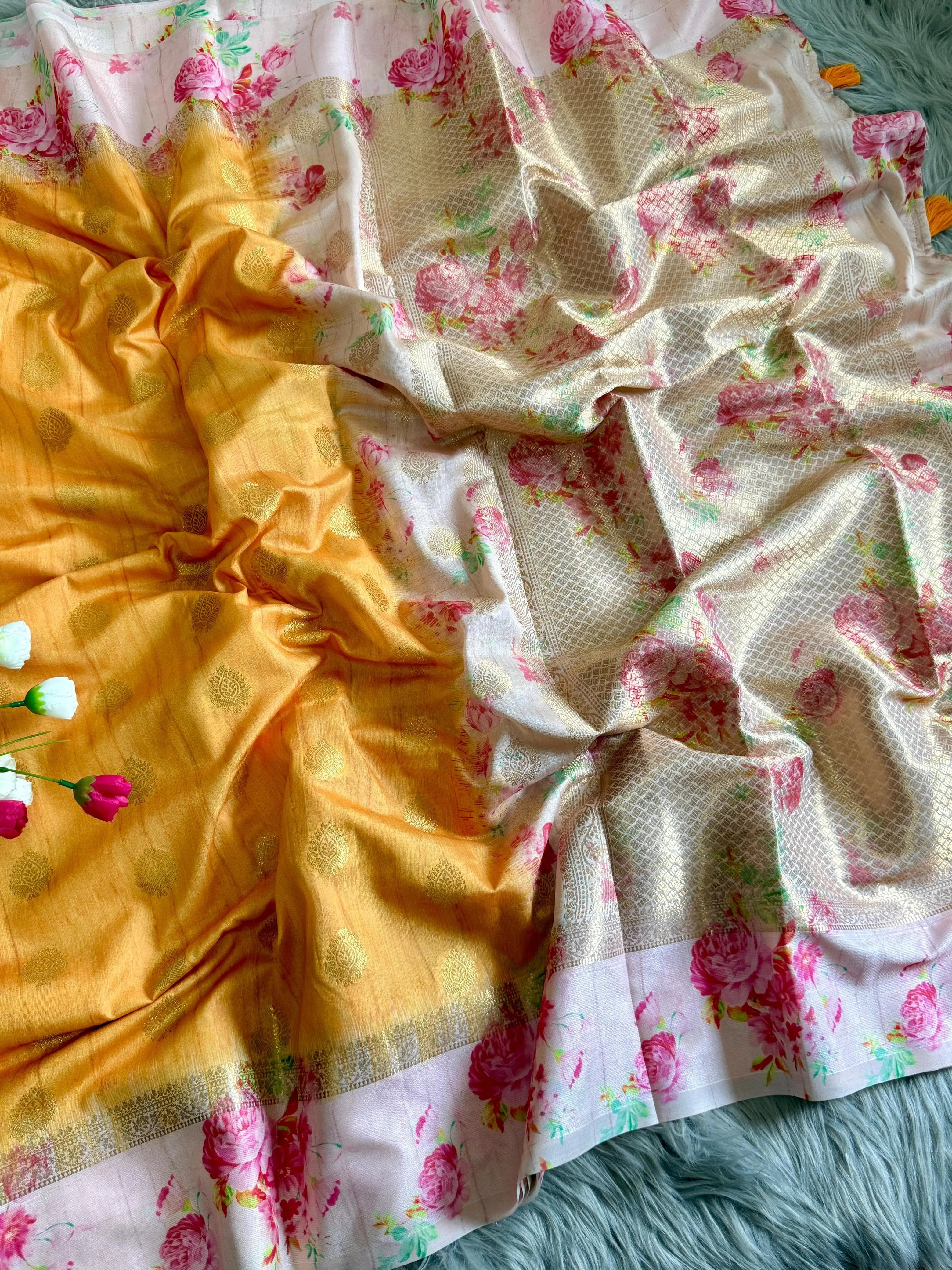 Banarasi Handloom Katan Silk Soft Saree