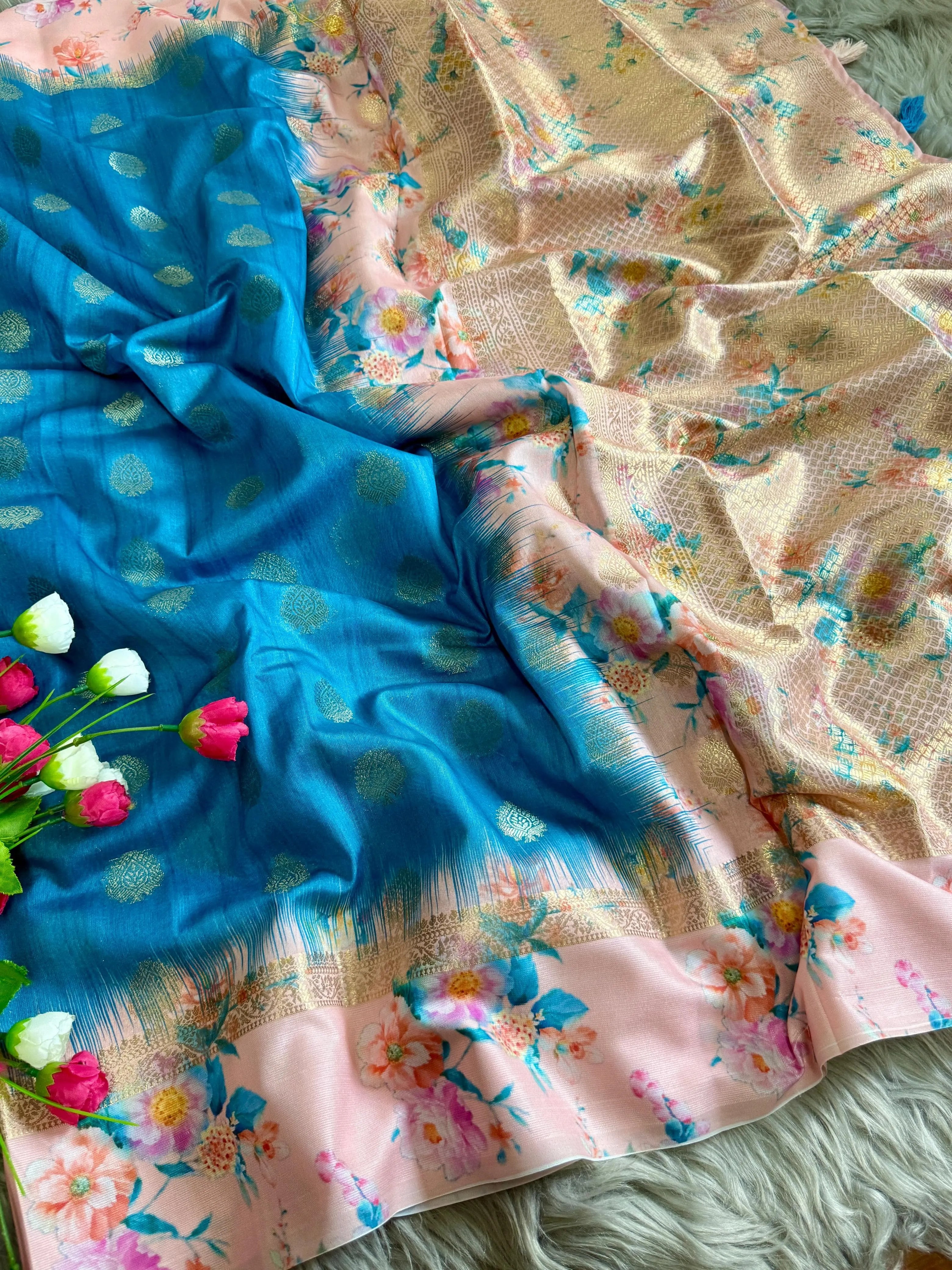 Banarasi Handloom Katan Silk Soft Saree