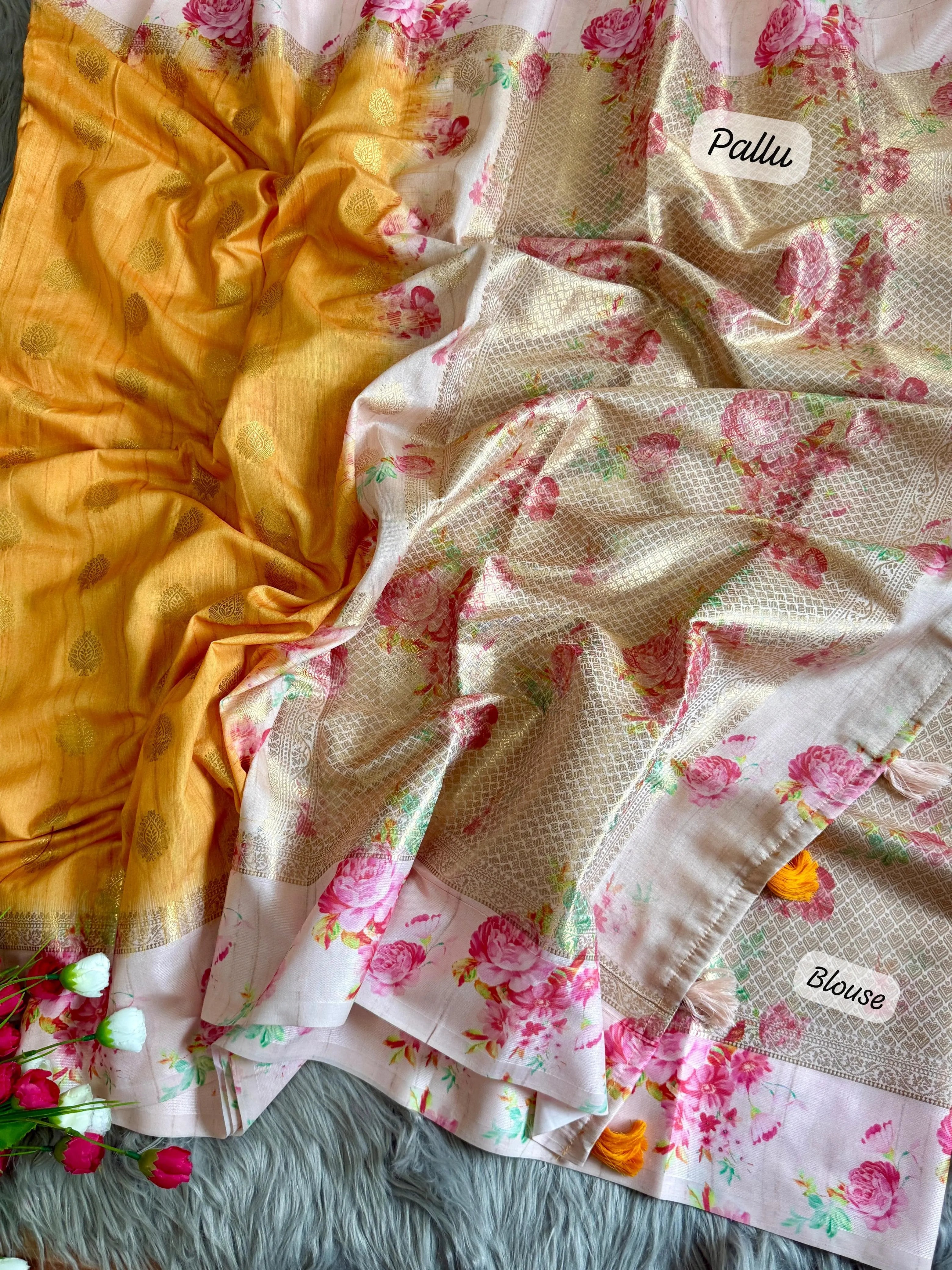 Banarasi Handloom Katan Silk Soft Saree