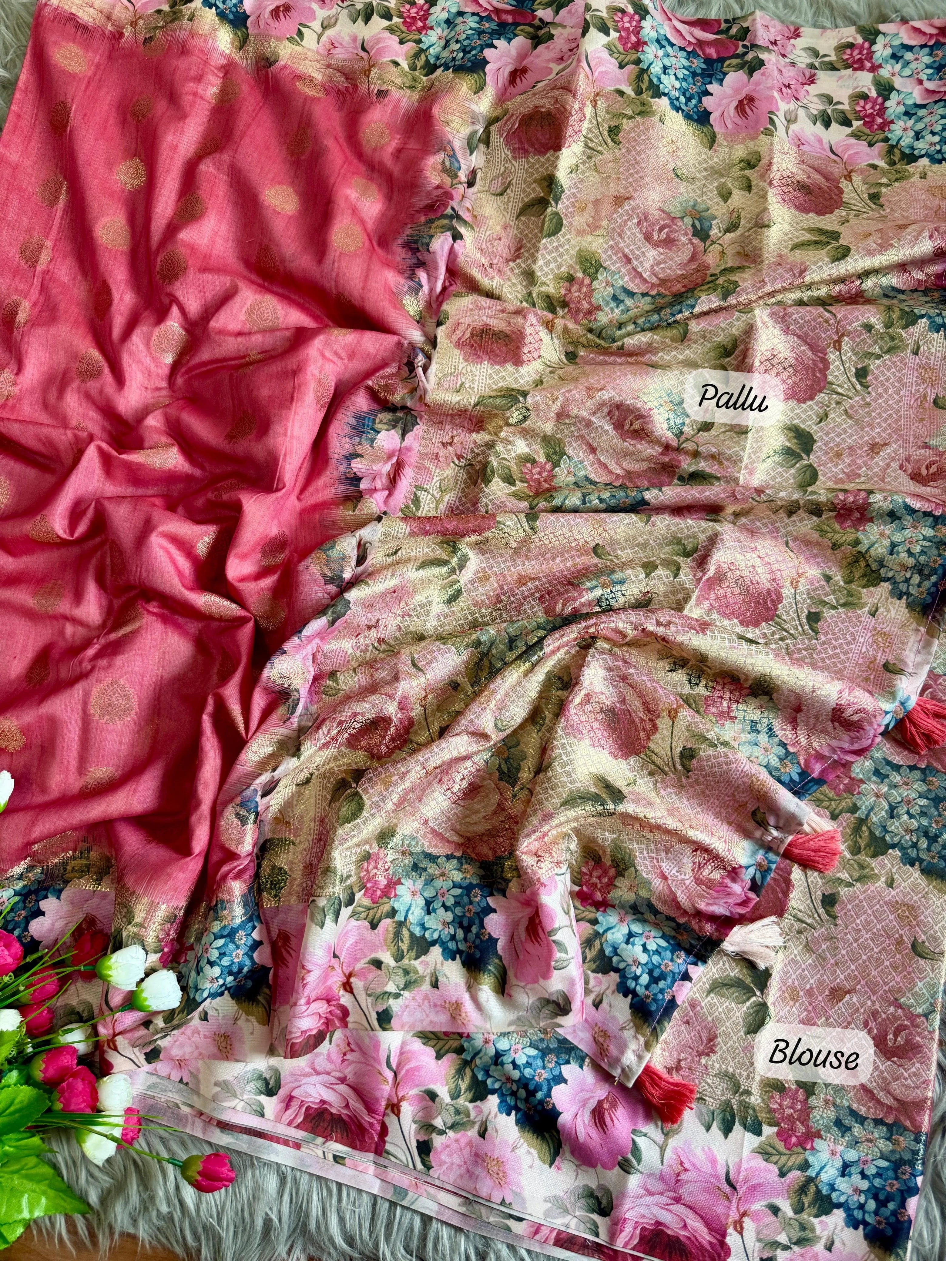 Banarasi Handloom Katan Silk Soft Saree