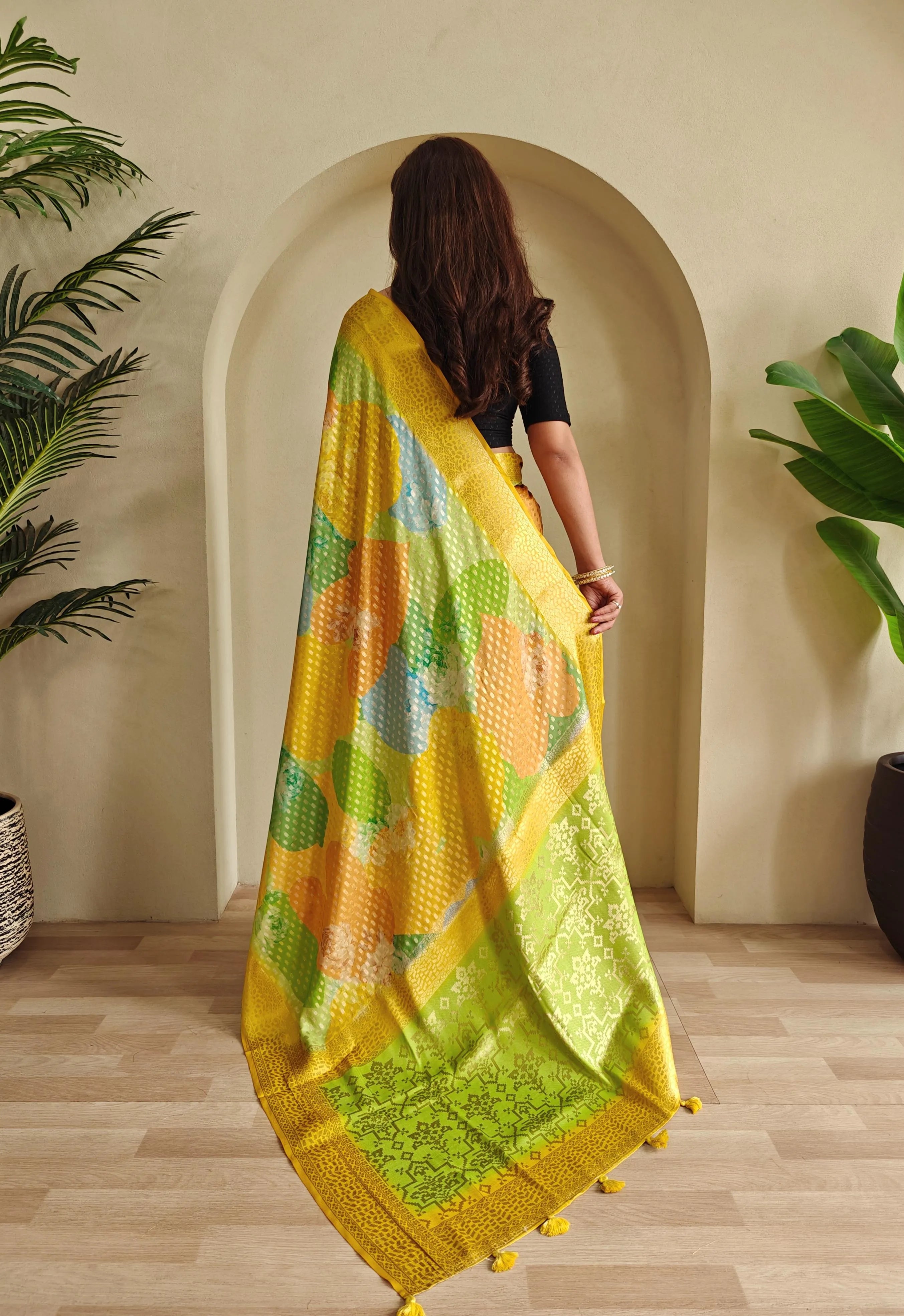 Georgette Digital Printed Saree