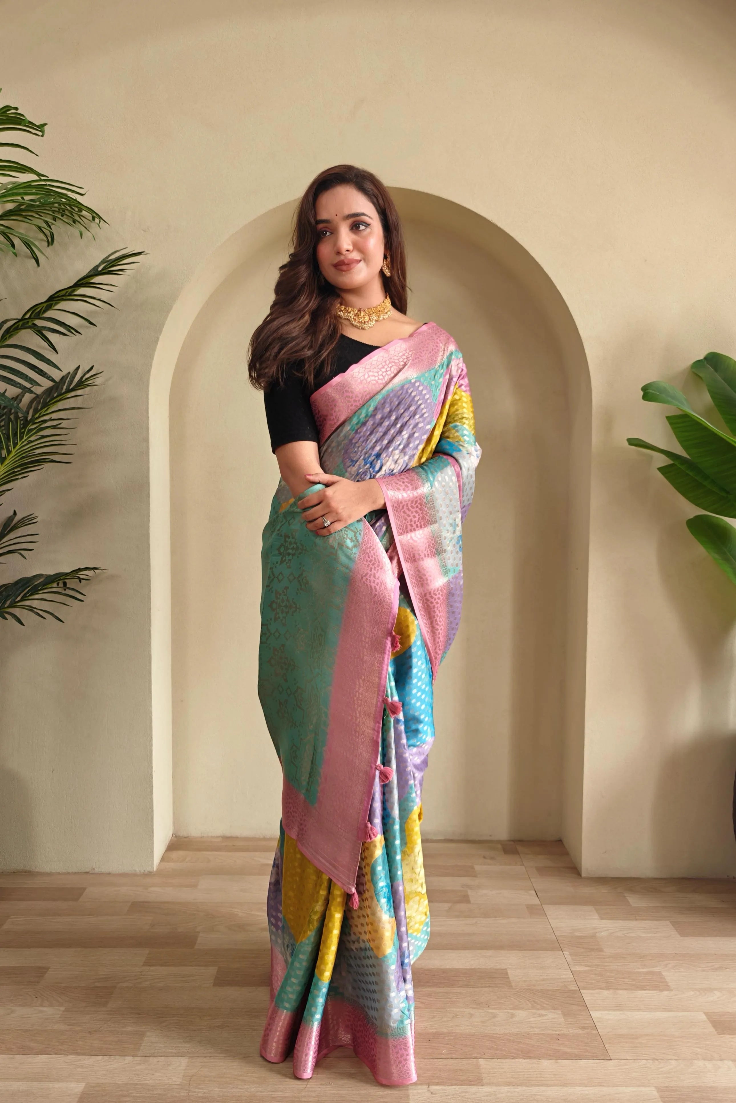 Georgette Digital Printed Saree