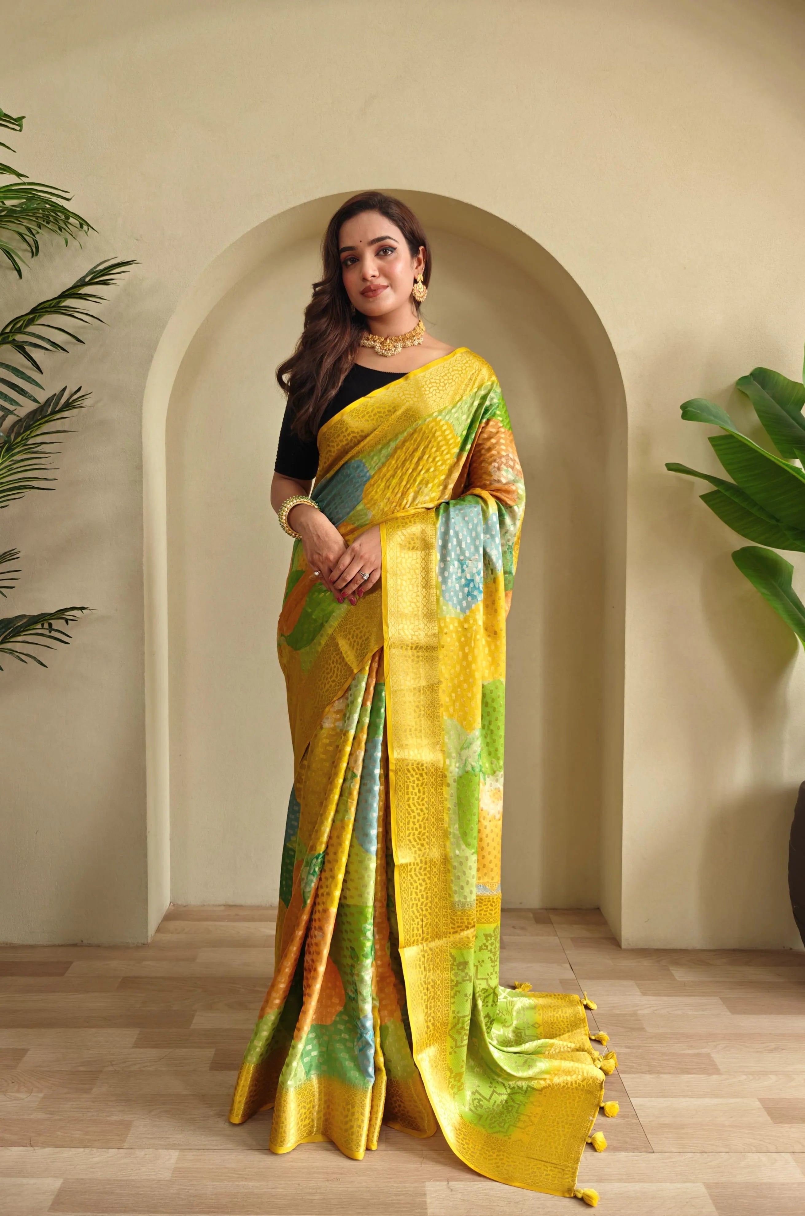 Georgette Digital Printed Saree