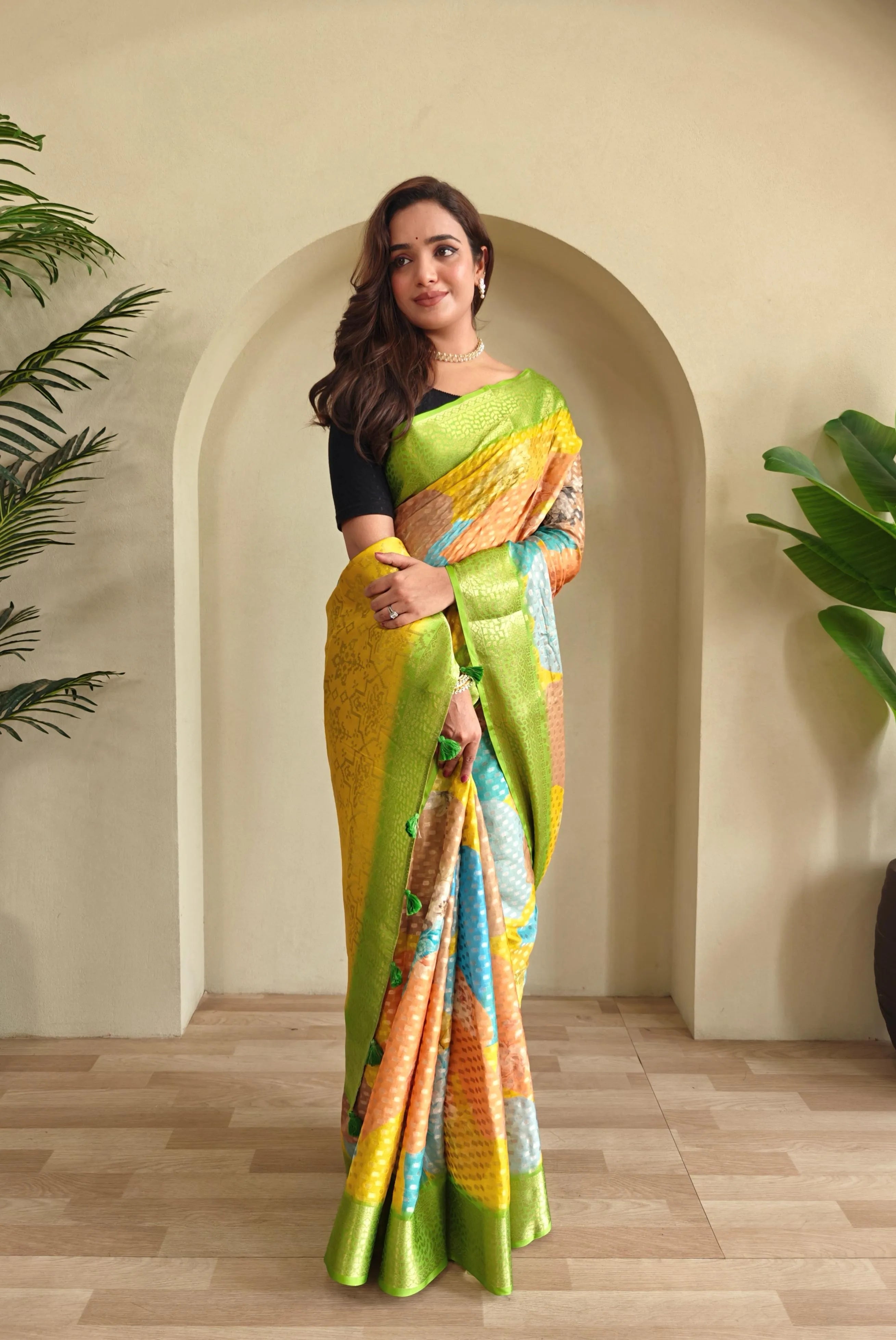 Georgette Digital Printed Saree