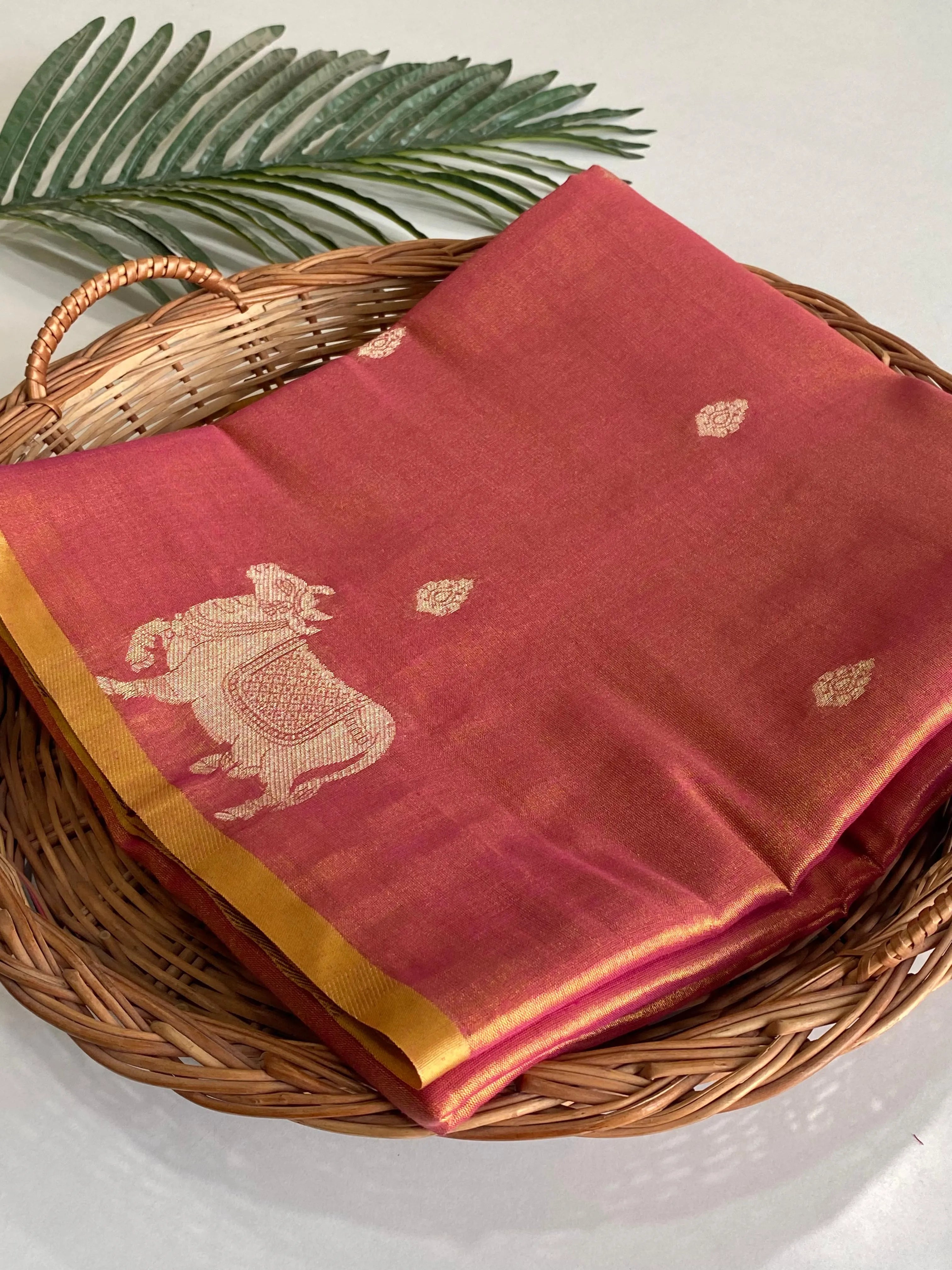 Pichwai Pattern Designer Saree