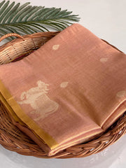Heritage Art Edit – Pichwai Pattern Tissue Silk Saree