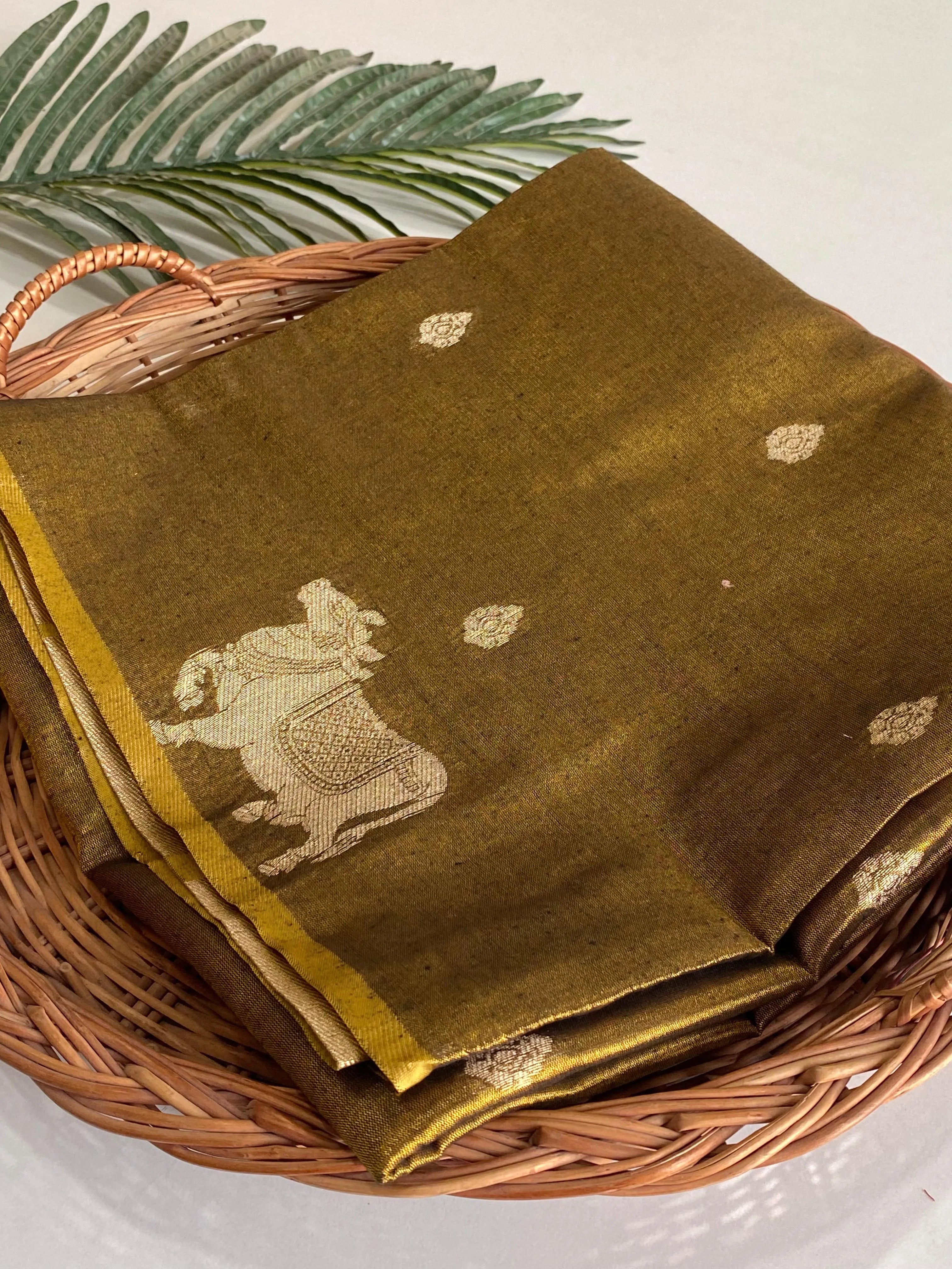 Pichwai Pattern Designer Saree