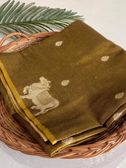 Heritage Art Edit – Pichwai Pattern Tissue Silk Saree