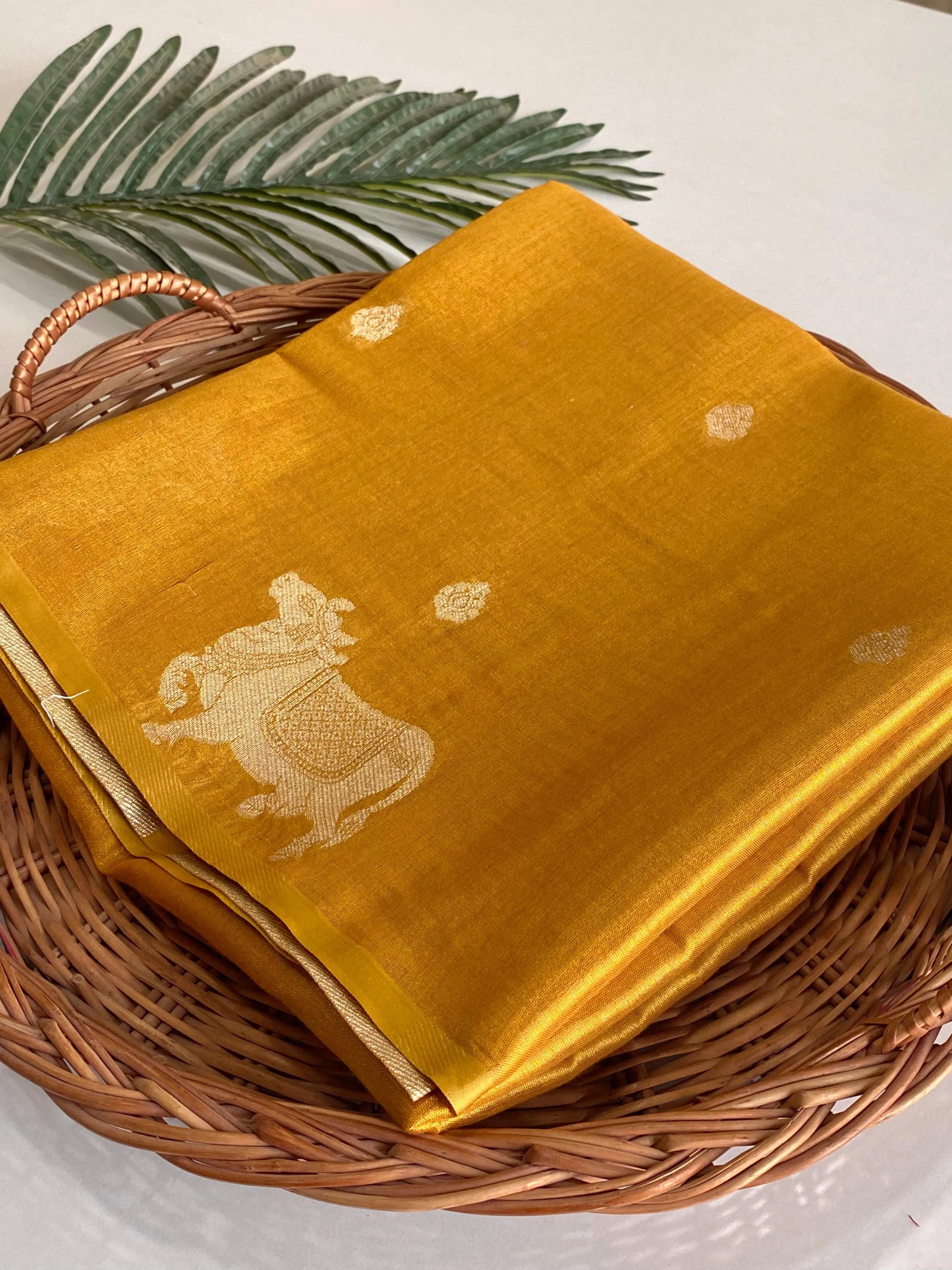 Pichwai Pattern Designer Saree