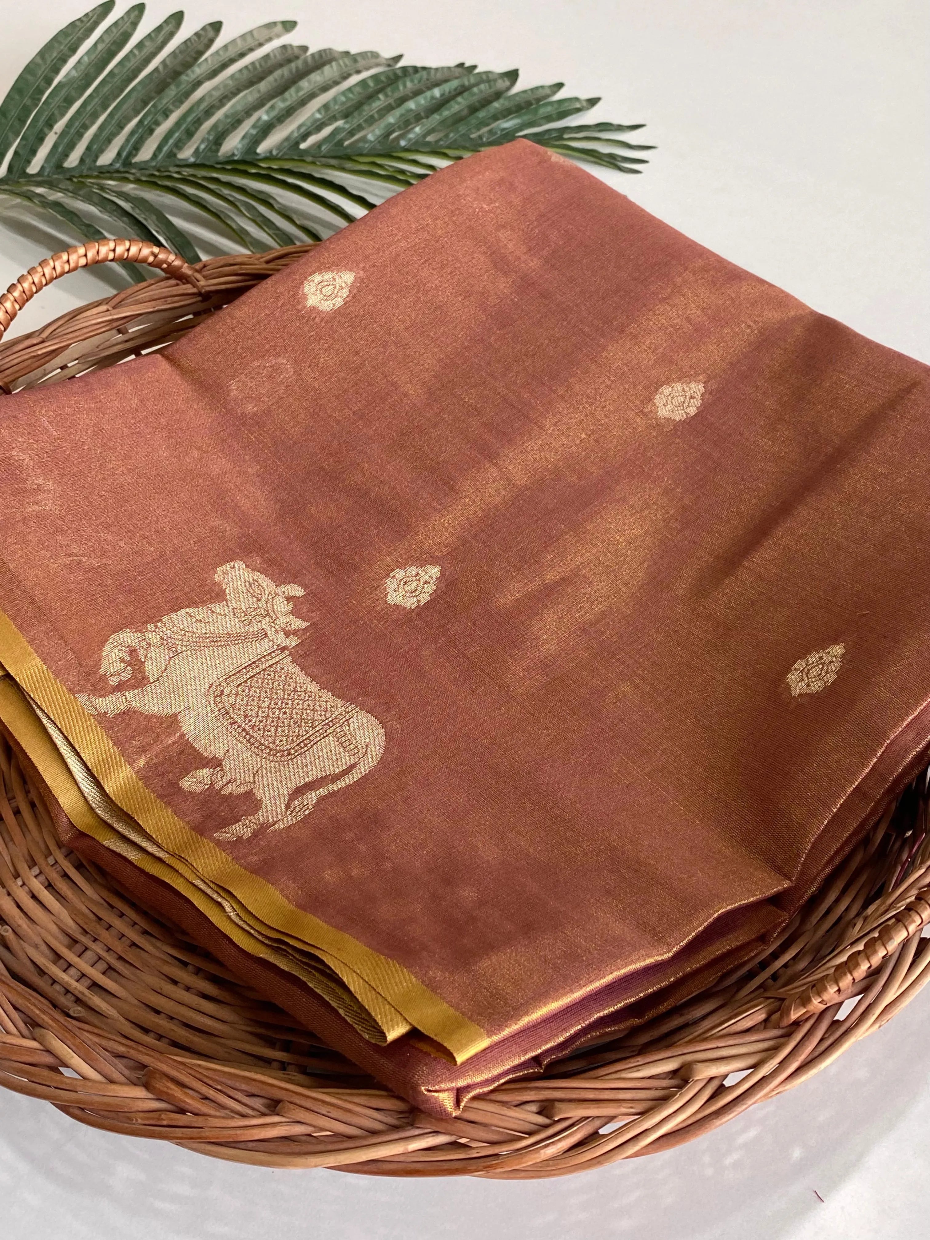Pichwai Pattern Designer Saree