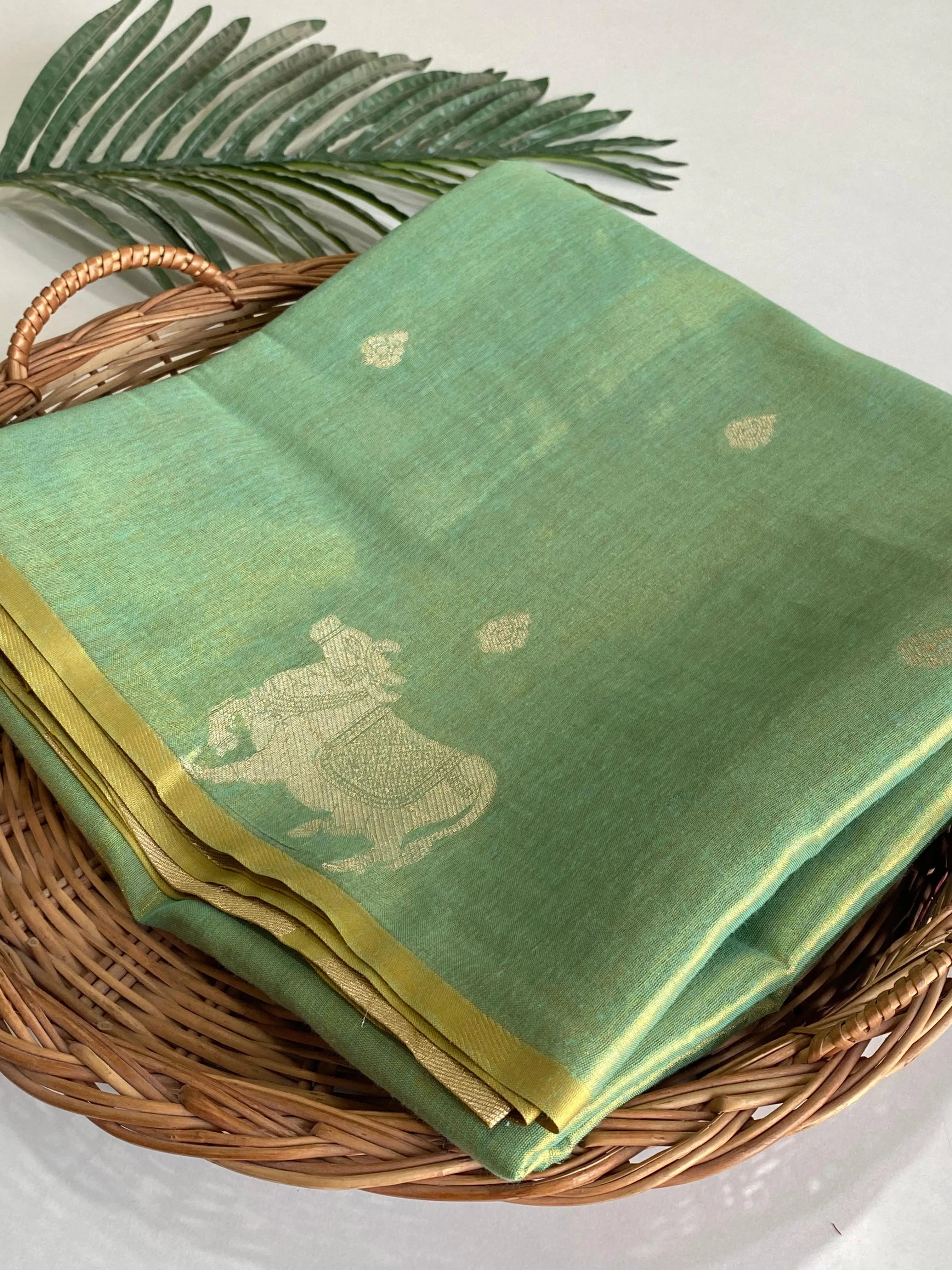 Pichwai Pattern Designer Saree