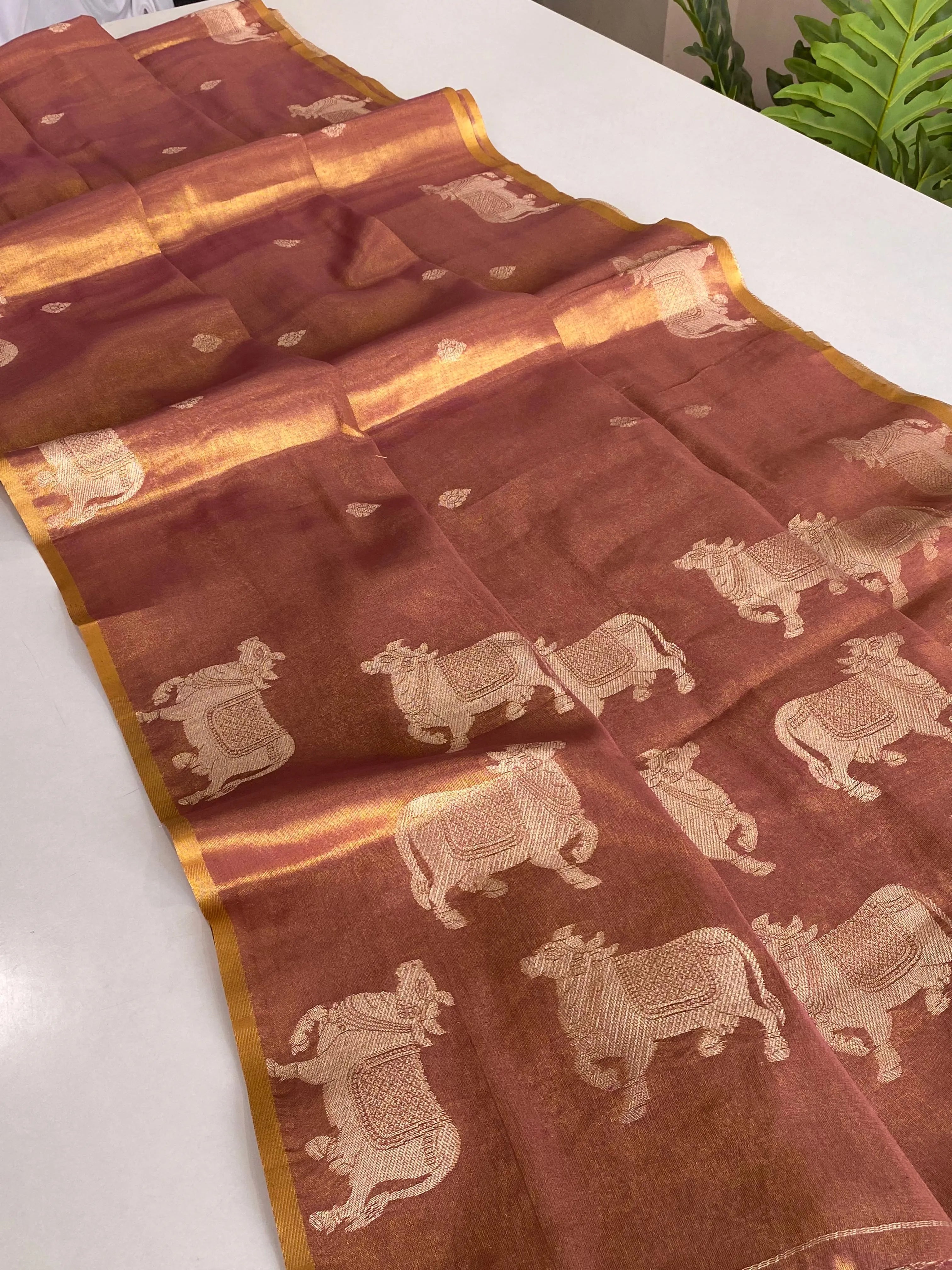 Pichwai Pattern Designer Saree