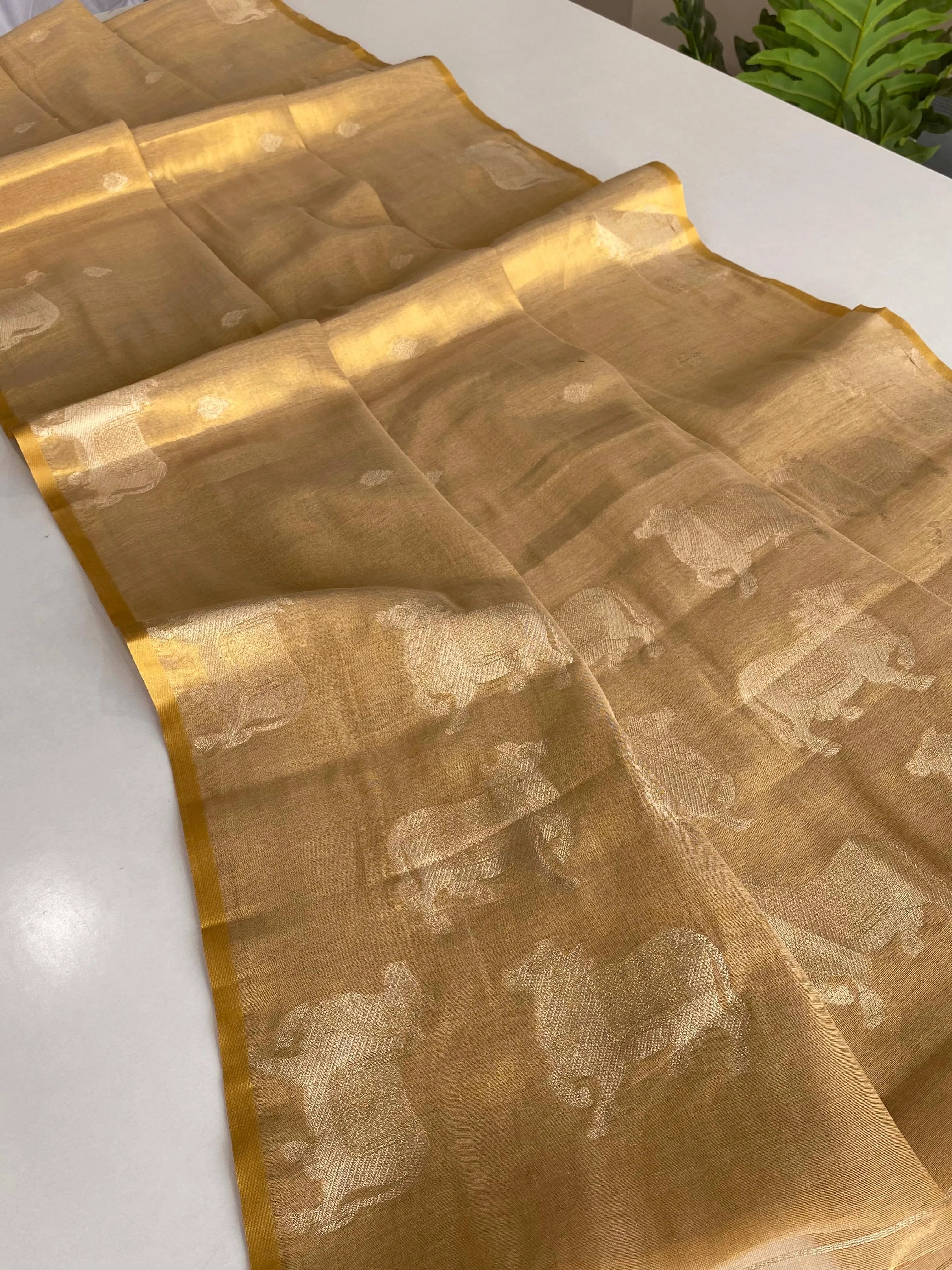 Pichwai Pattern Designer Saree