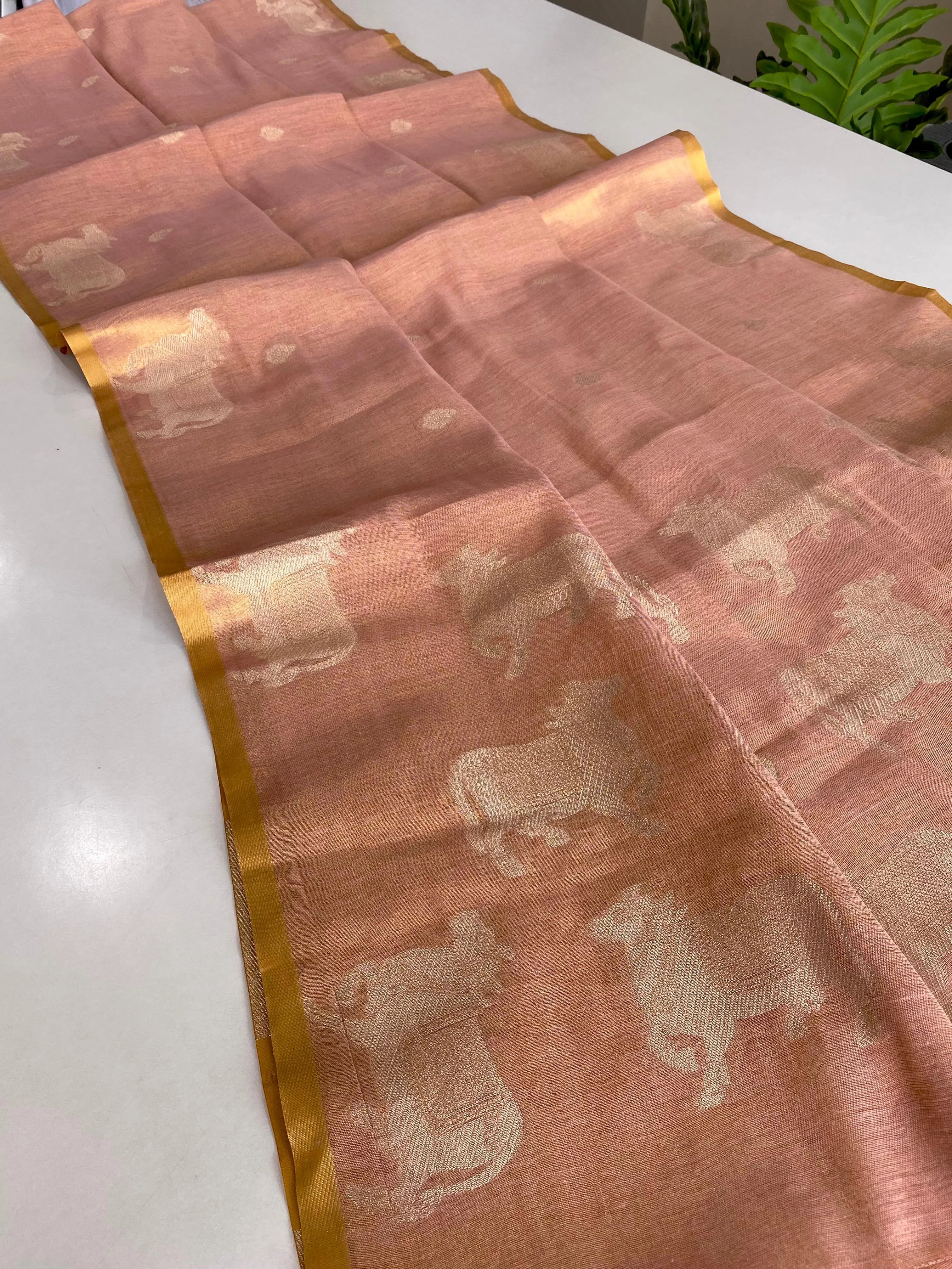 Pichwai Pattern Designer Saree