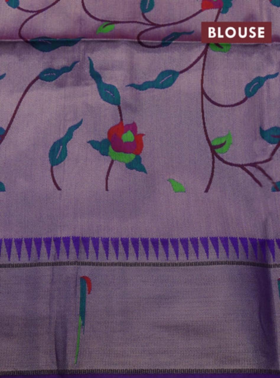 Soft Khadi Raw Silk Rich Paithani Saree