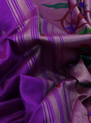 Soft Khadi Raw Silk Rich Paithani Saree