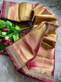 Soft Tissue Silk Designer Saree