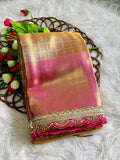 Soft Tissue Silk Designer Saree