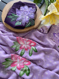 Soft Chiffon Georgette Brush Painted Saree