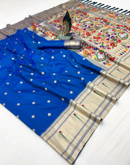 Soft Silk Traditional Paithani Saree