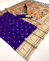 Soft Silk Traditional Paithani Saree
