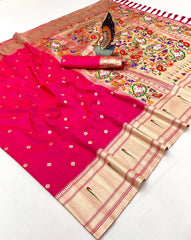 Soft Silk Traditional Paithani Saree