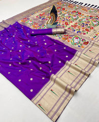Soft Silk Traditional Paithani Saree