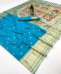 Soft Silk Traditional Paithani Saree