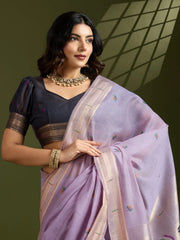 Soft Muga Cotton Paithani Saree