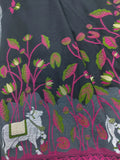 Soft Muga Cotton Pichwai Saree