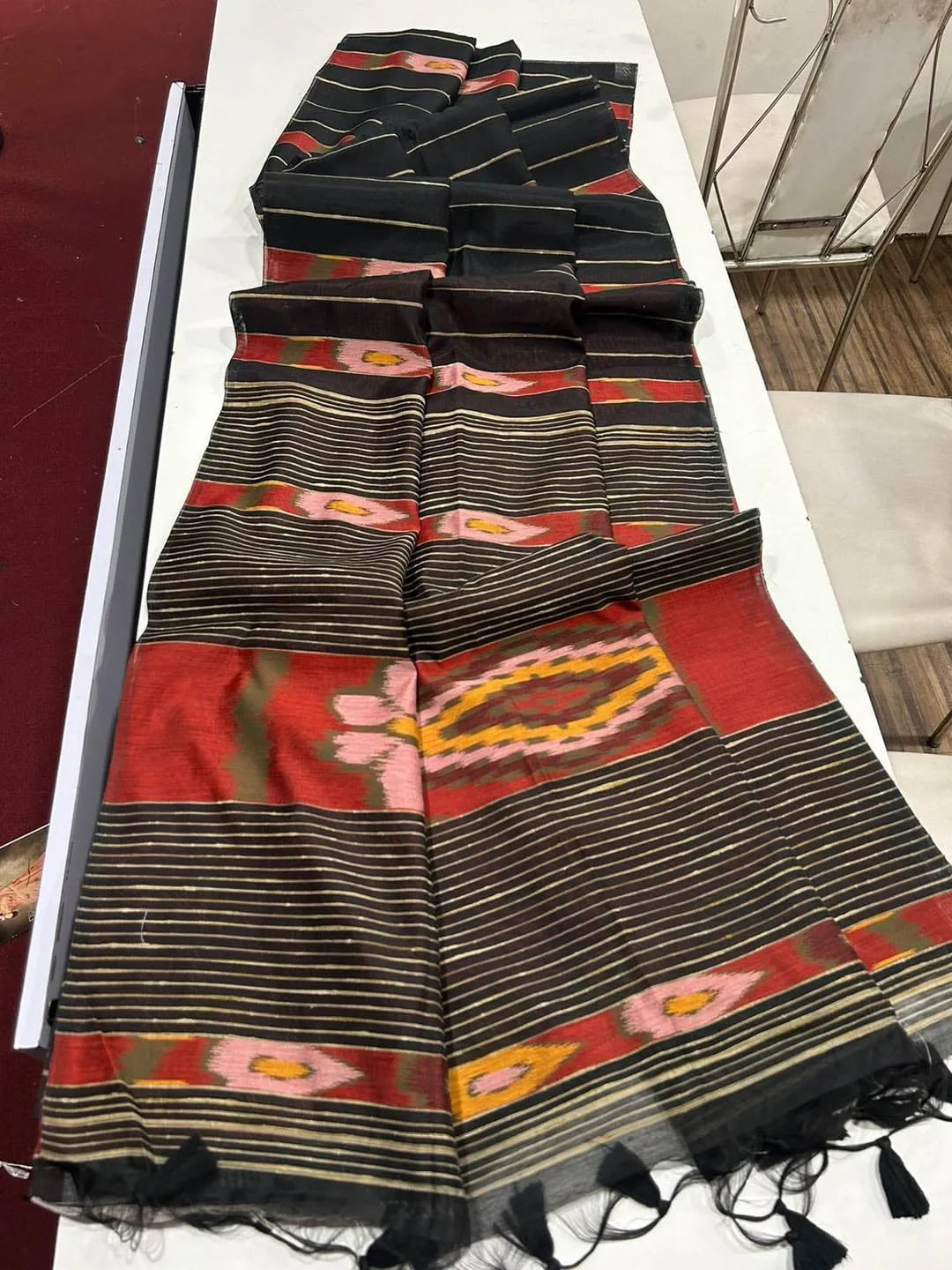 Premium Ikkat Cotton Saree
