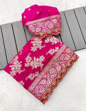 Khadi Dola Cottan Designer Bridal Saree