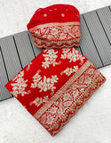 Khadi Dola Cottan Designer Bridal Saree