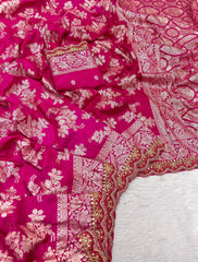 Khadi Dola Cottan Designer Bridal Saree