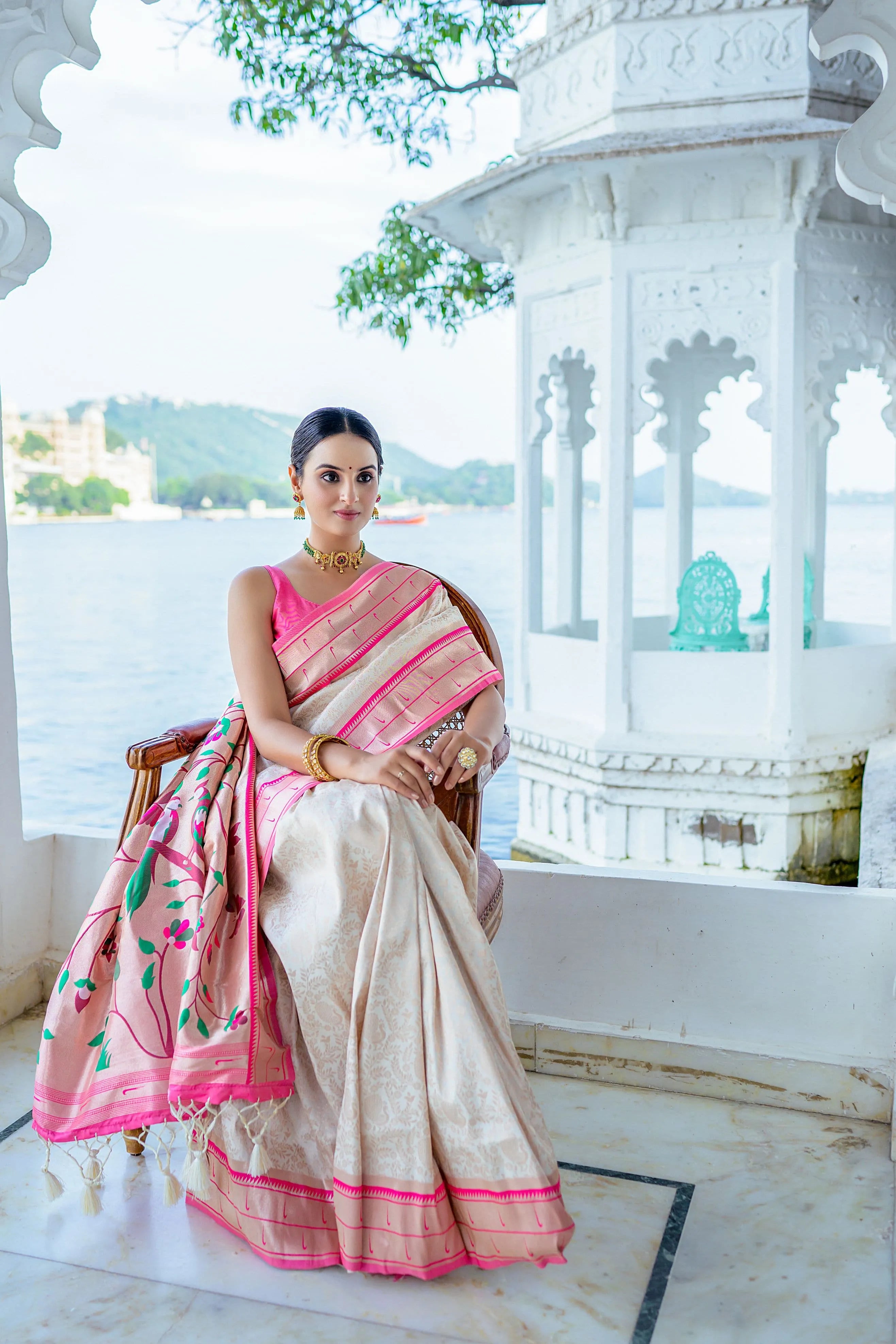 Kanchipuram Silk Paithani Saree