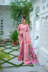 Kanjivaram Kanchipuram Paithani Silk Saree