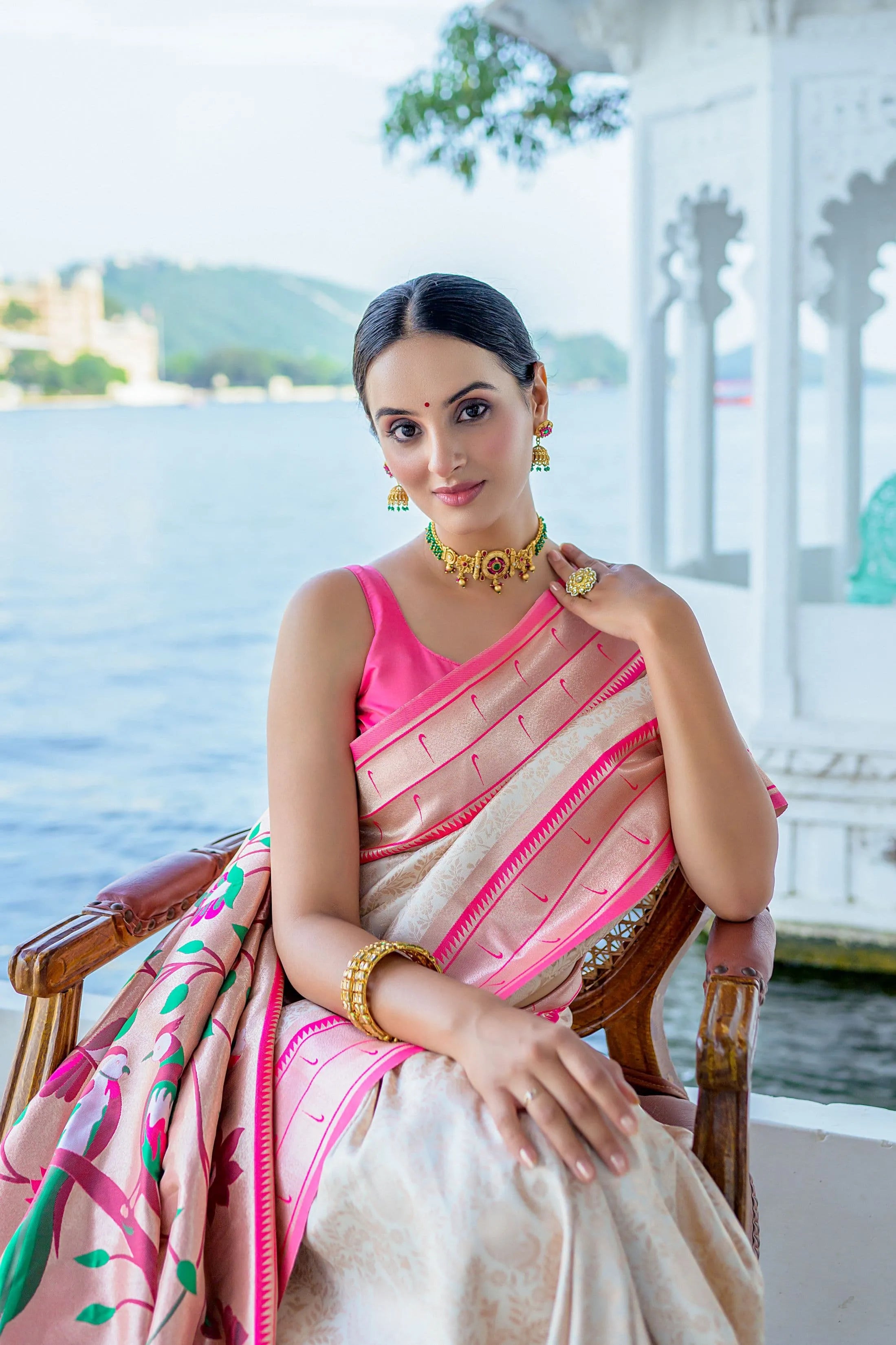 Kanchipuram Silk Paithani Saree