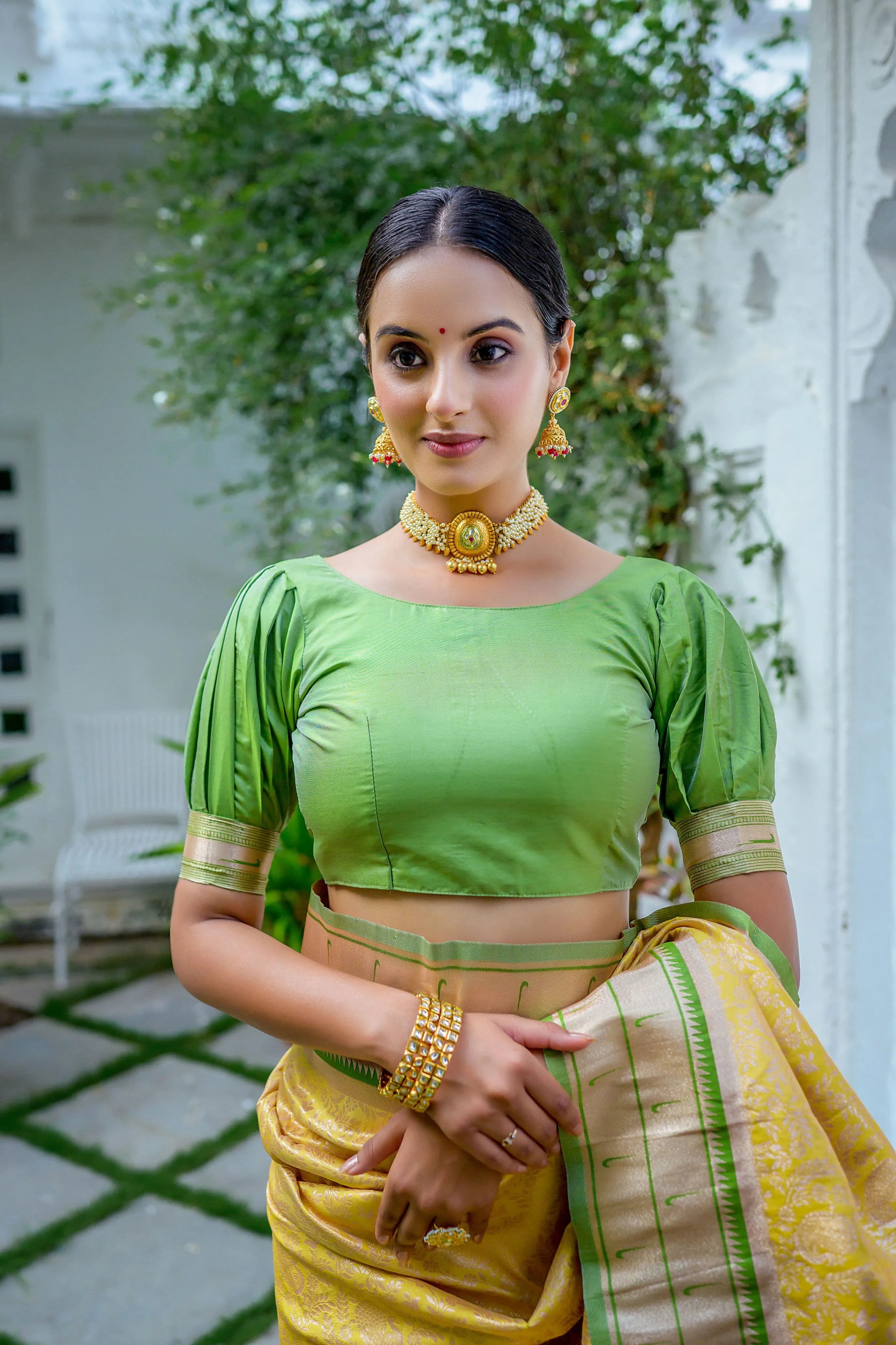 Kanchipuram Silk Paithani Saree