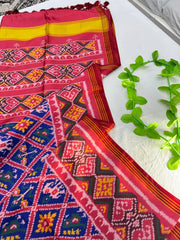 Premium Double Ikkat Patola Saree