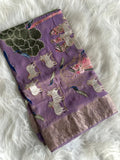 Premium Embroidery Pichwai Designer Saree
