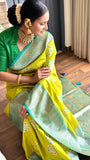 Banarasi Soft Silk Wedding Saree