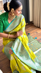 Banarasi Soft Silk Wedding Saree